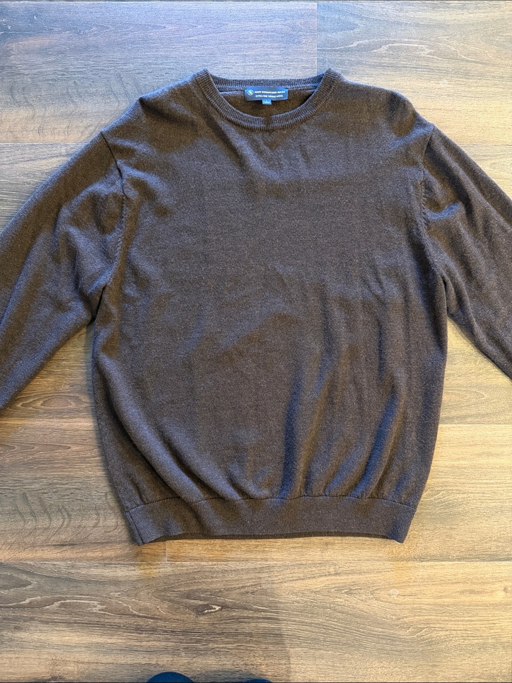 Hart Schaffner Marx Brown Crewneck Sweater